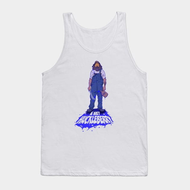 Wet Huckleberry Tank Top by Unbelievers Podcast